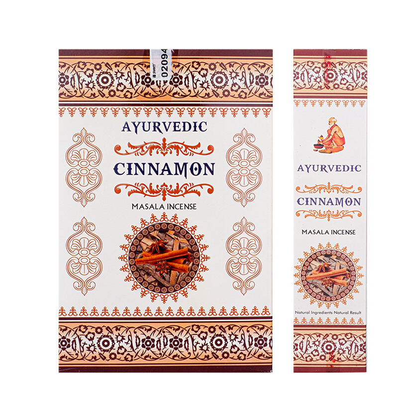 Indické vonné tyčinky Ayurvedic Cinnamon)